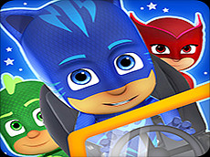 Passeio do super-herói PJ