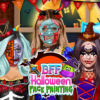 bff halloween face painting