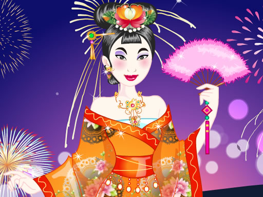 Cerimônia de tálamo da princesa em língua chinesa Aparência-se