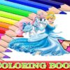 coloring book for cinderella