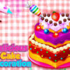 delicious cake decoration