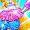 rainbow princess cake maker