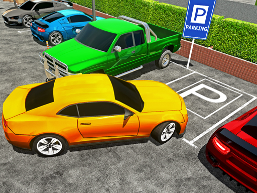 Estacionamento automotivo verdadeiro: estacionamento