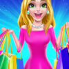 shopping mall girl dress up style game