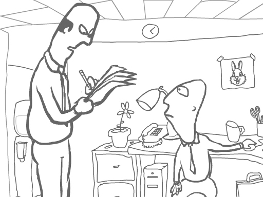 Bata no seu dirigente